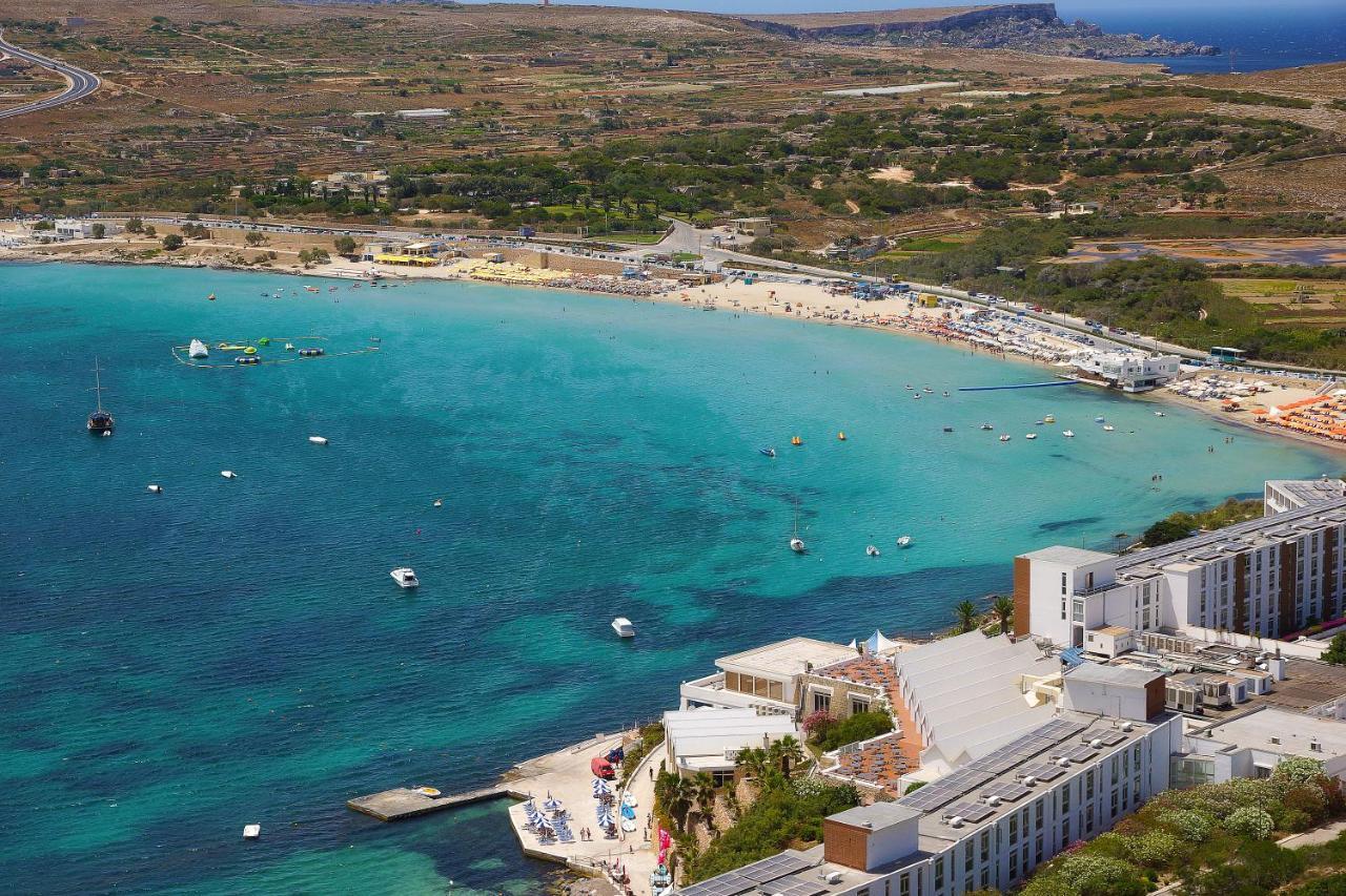 Summer Breeze Penthouse With Private Hot Tub & Terrace With Panoramic Views, By Getawaysmalta Mellieħa Eksteriør billede
